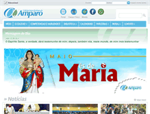 Tablet Screenshot of colegioamparo.com.br